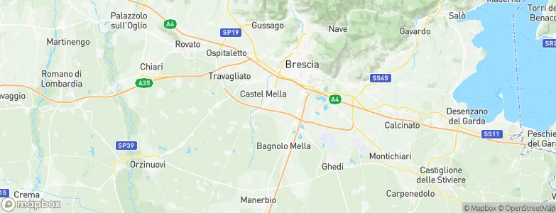Flero, Italy Map