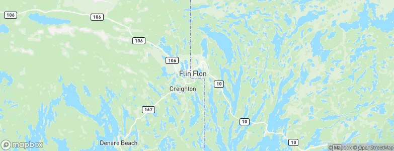 Flin Flon, Canada Map