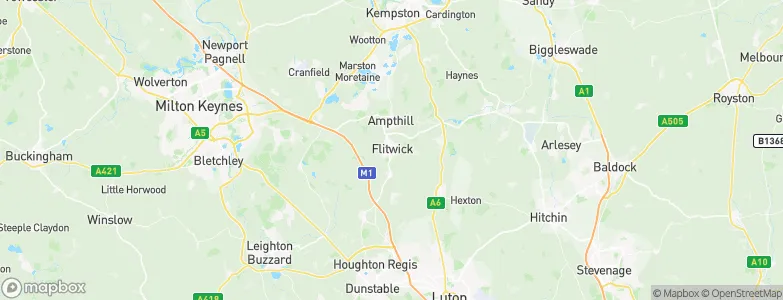 Flitwick, United Kingdom Map