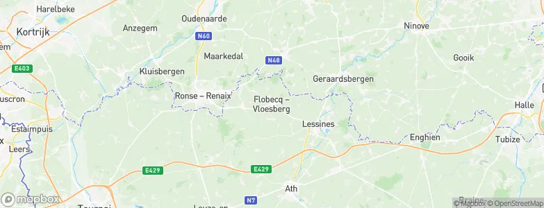 Flobecq, Belgium Map