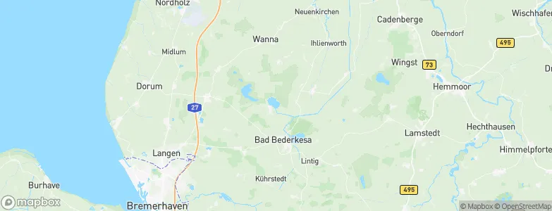 Flögeln, Germany Map