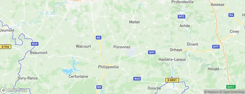 Florennes, Belgium Map