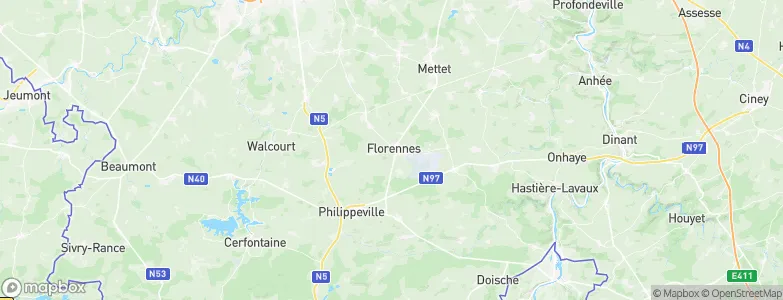 Florennes, Belgium Map