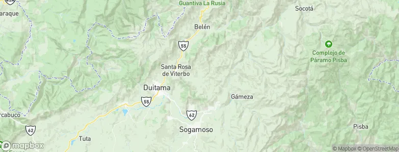 Floresta, Colombia Map