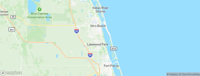Florida Ridge, United States Map