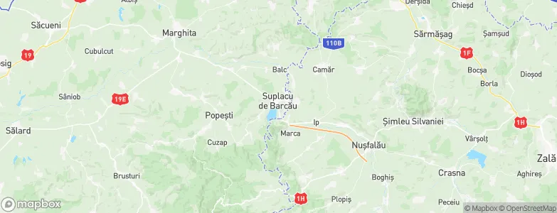 Foglaş, Romania Map