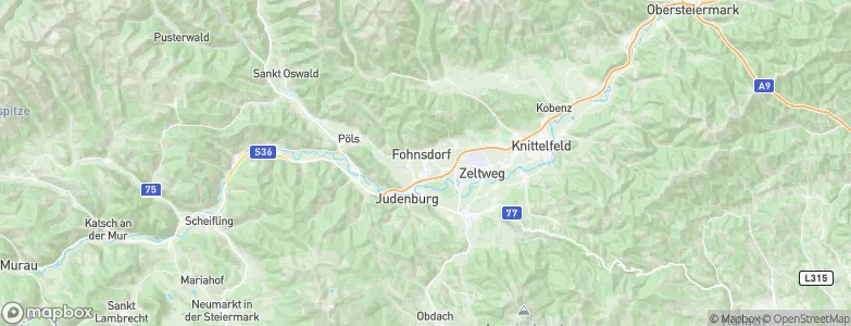 Fohnsdorf, Austria Map