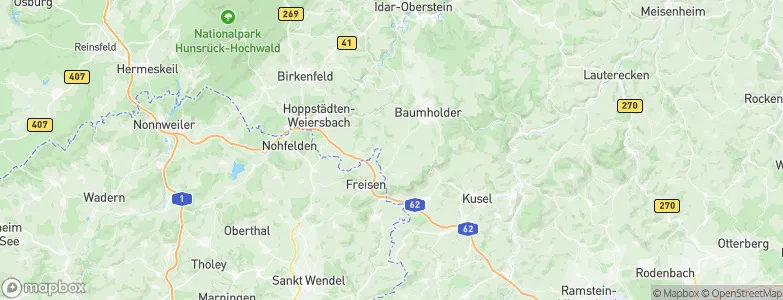 Fohren-Linden, Germany Map