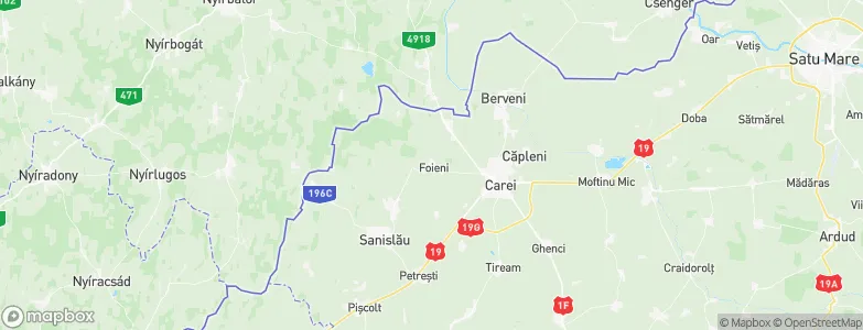 Foieni, Romania Map
