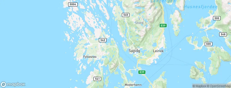 Folderøy, Norway Map
