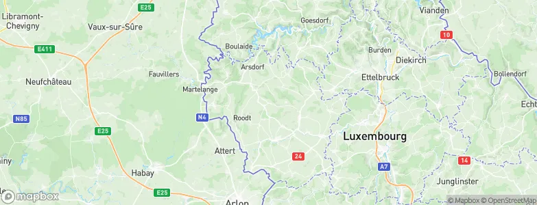 Folschette, Luxembourg Map