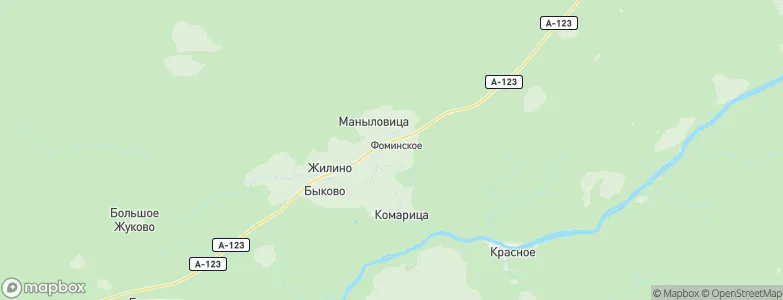 Fominskoye, Russia Map