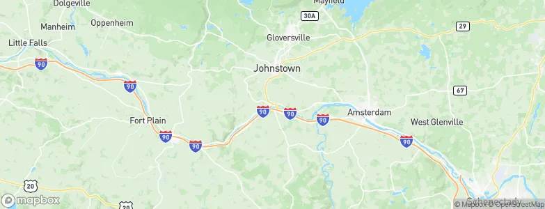 Fonda, United States Map