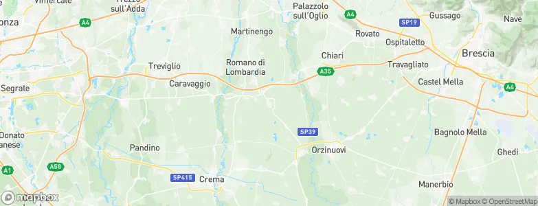 Fontanella, Italy Map