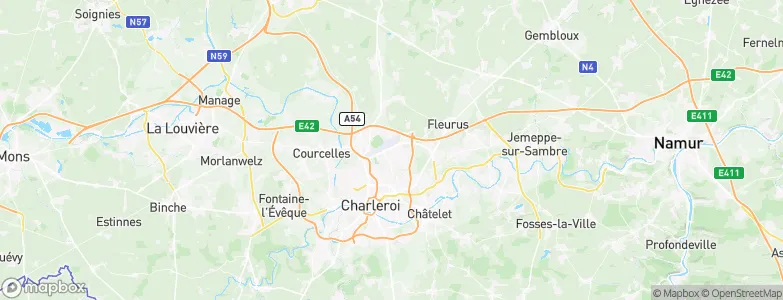 Fontery, Belgium Map