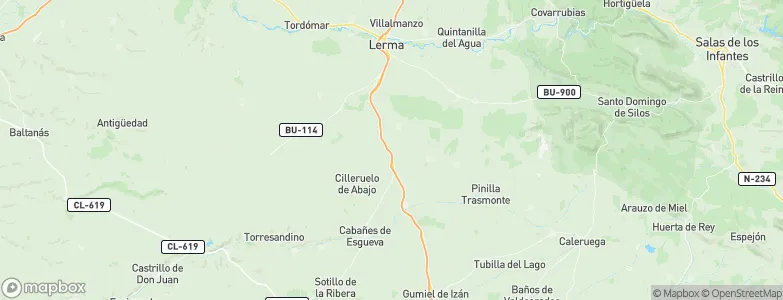 Fontioso, Spain Map