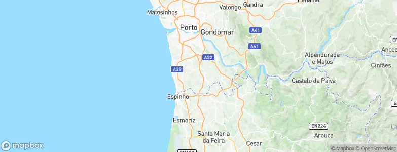 Fontoura, Portugal Map