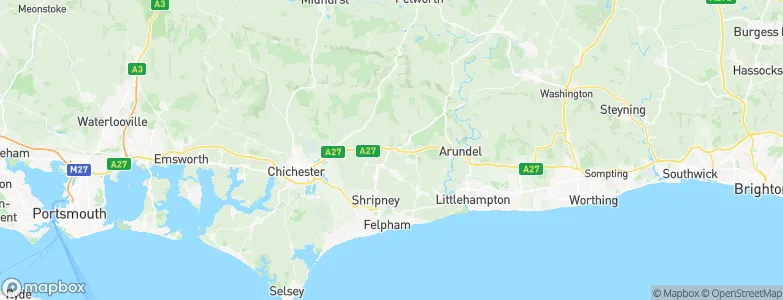 Fontwell, United Kingdom Map