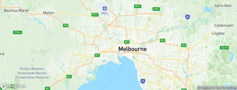 Footscray, Australia Map