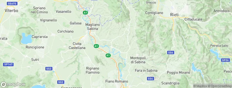 Forano, Italy Map