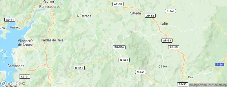 Forcarei, Spain Map
