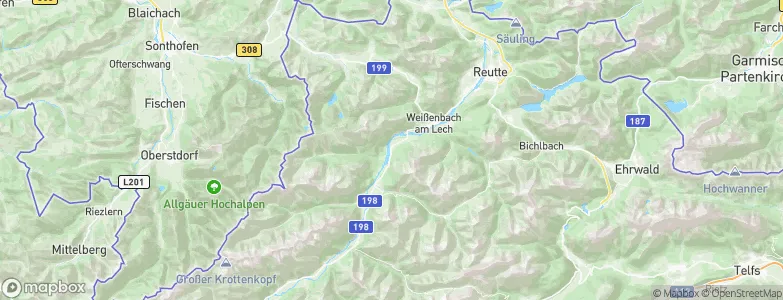 Forchach, Austria Map