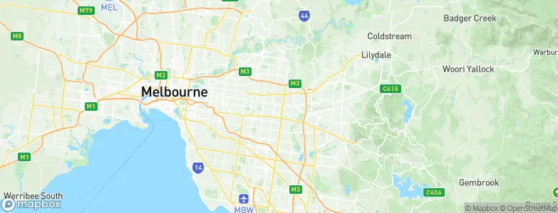 Forest Hill, Australia Map