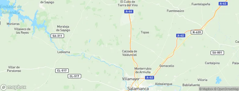 Forfoleda, Spain Map