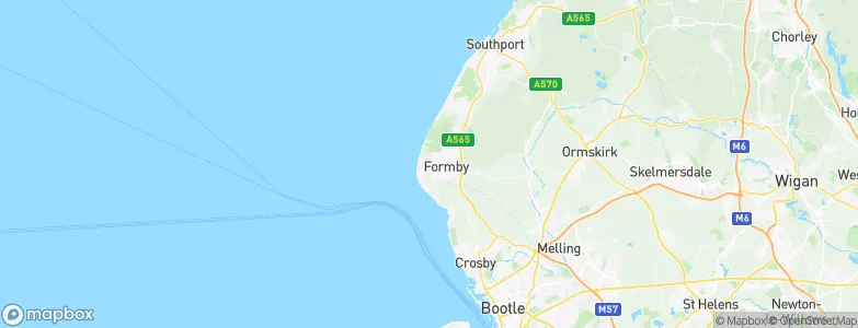 Formby, United Kingdom Map