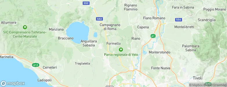 Formello, Italy Map