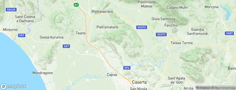 Formicola, Italy Map