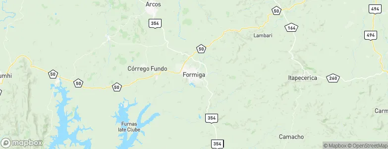 Formiga, Brazil Map