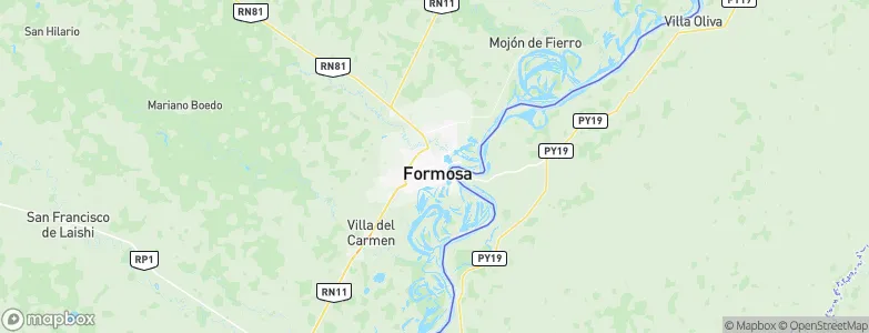 Formosa, Argentina Map