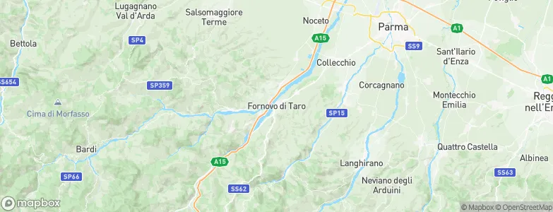 Fornovo di Taro, Italy Map