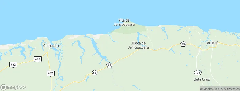 Forquilha, Brazil Map