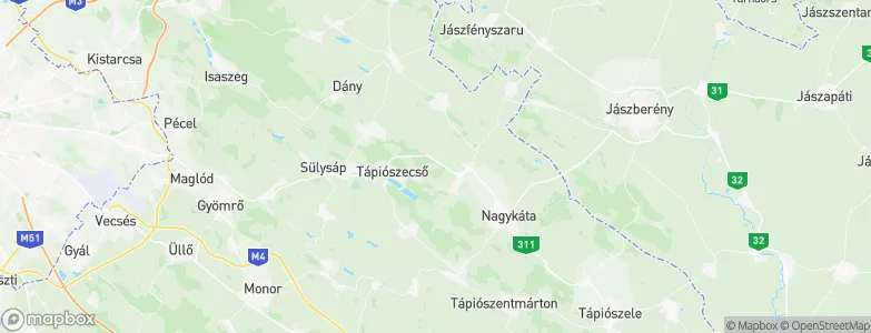 Forrópuszta, Hungary Map