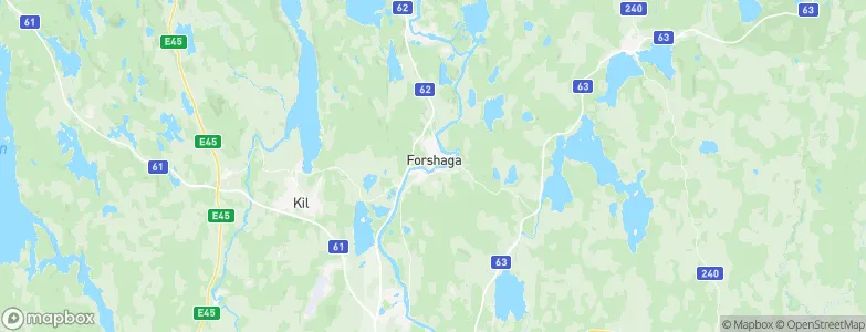 Forshaga, Sweden Map
