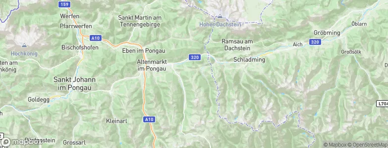Forstau, Austria Map