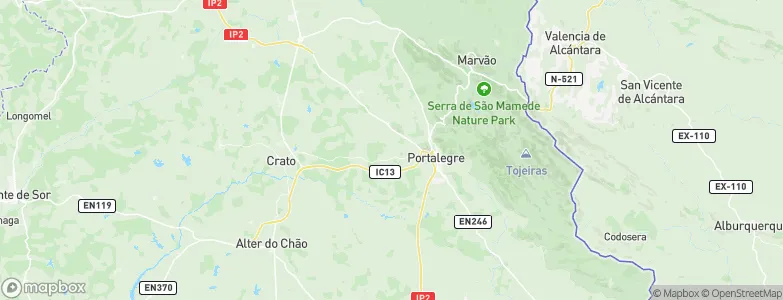 Fortios, Portugal Map