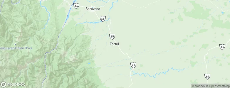 Fortul, Colombia Map