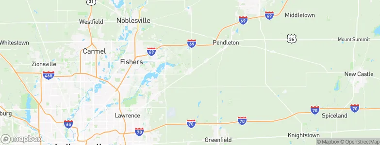 Fortville, United States Map