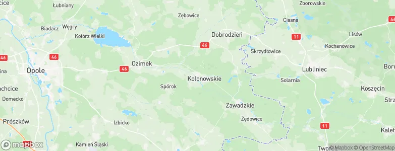 Fosowskie, Poland Map