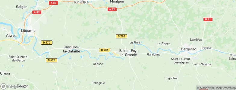 Fougueyrolles, France Map