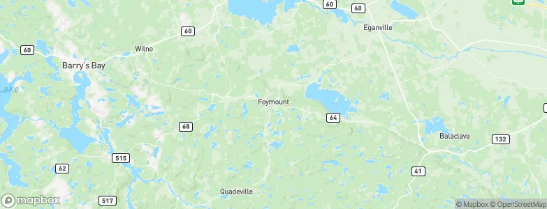 Foymount, Canada Map