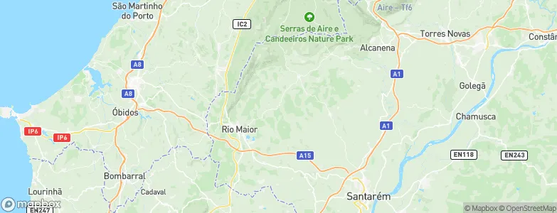 Fráguas, Portugal Map