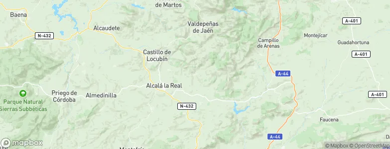 Frailes, Spain Map