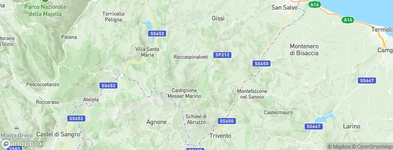 Fraine, Italy Map
