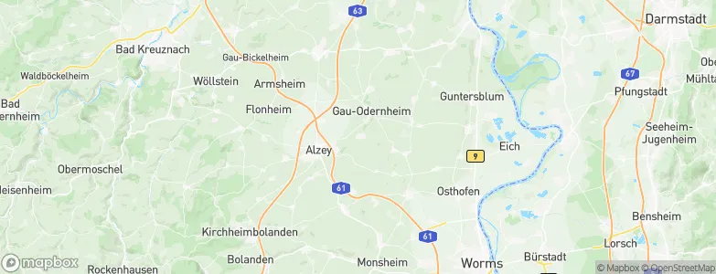 Framersheim, Germany Map