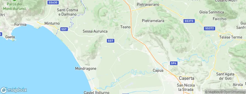 Francolise, Italy Map
