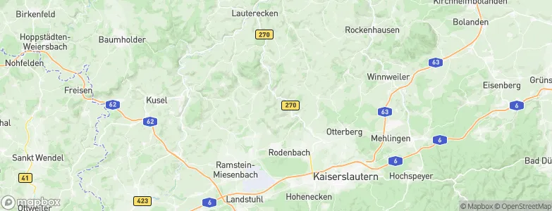 Frankelbach, Germany Map